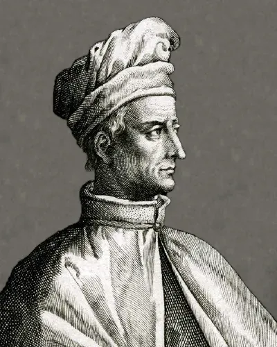 Portrait of Amerigo Vespucci wearing a turban