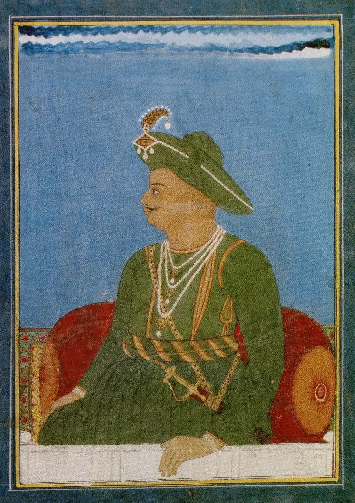 Portrait of Tipu Sultan, ruler of Mysore