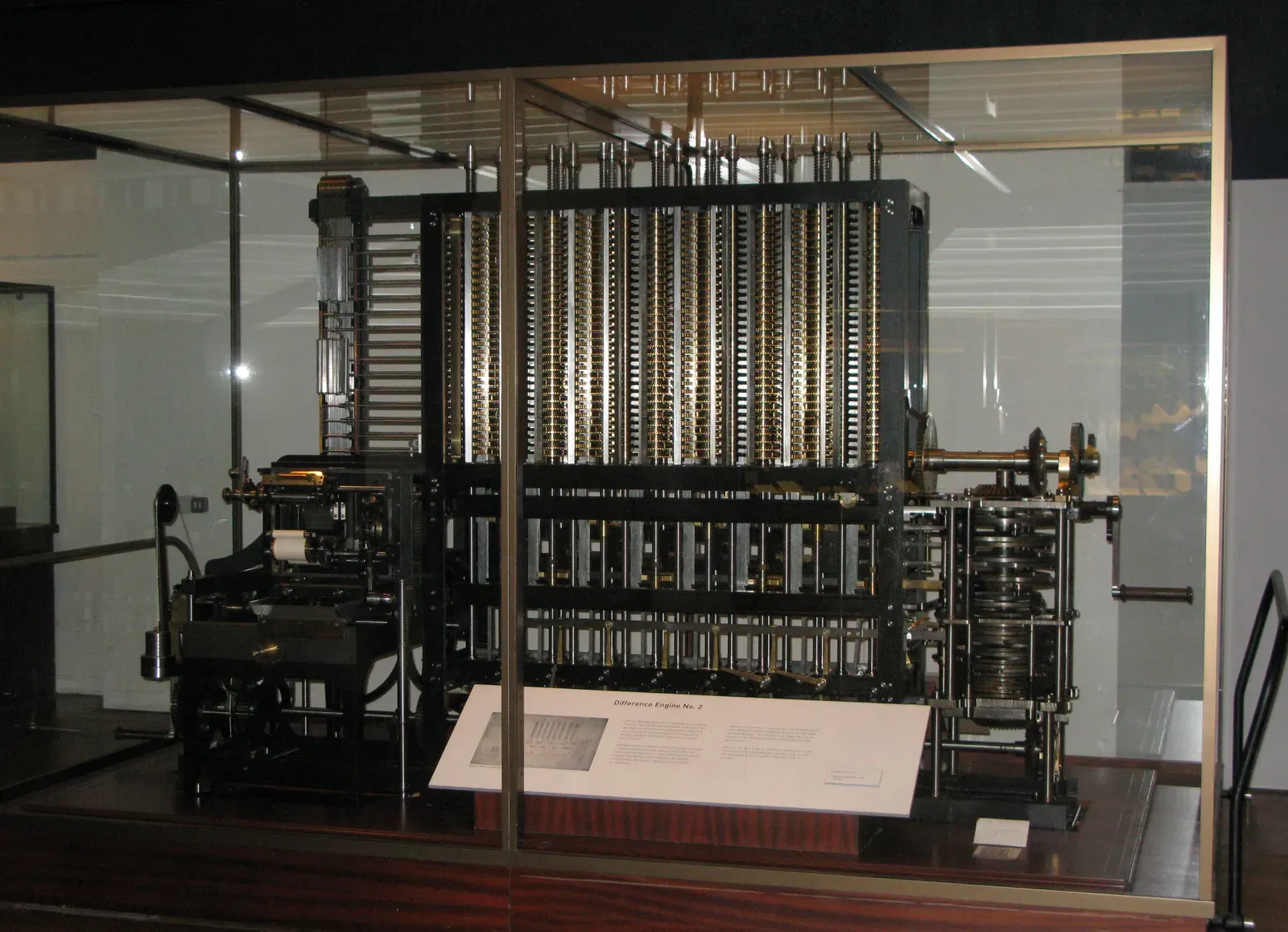 Babbage Difference Engine No. 2, Science Museum, London