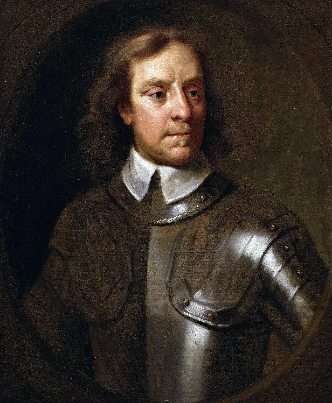 Miniature portrait of Oliver Cromwell by Samuel Cooper, the general who dissolved the Rump Parliament in 1653.