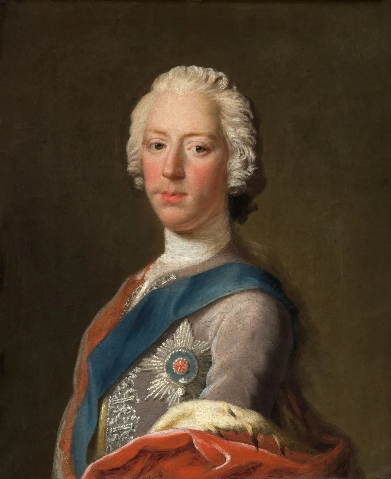 Charles Edward Stuart, painted by Allan Ramsay at Holyrood in late 1745