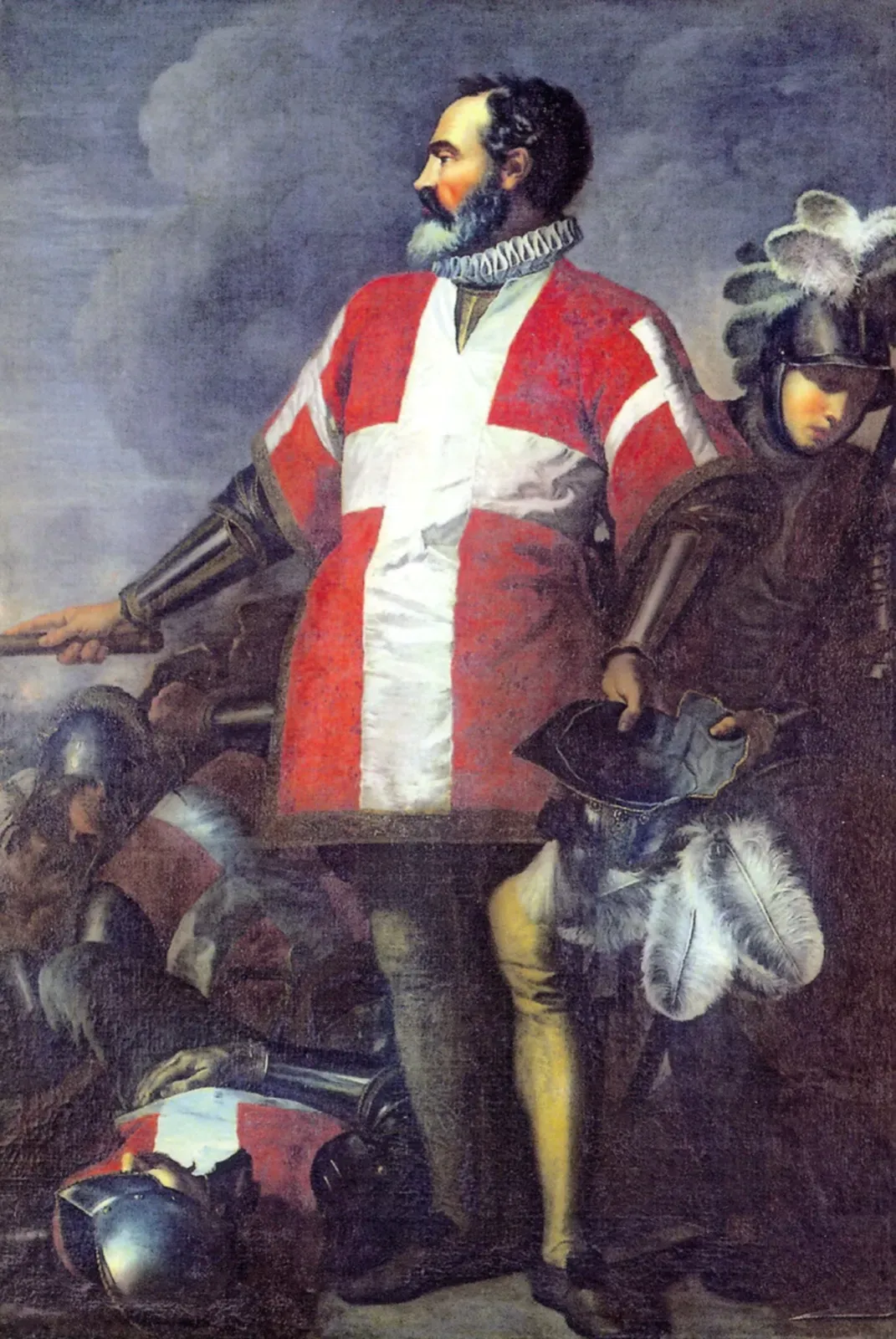 Portrait of Jean Parisot de Valette, Grand Master of the Knights Hospitaller during the Great Siege of Malta