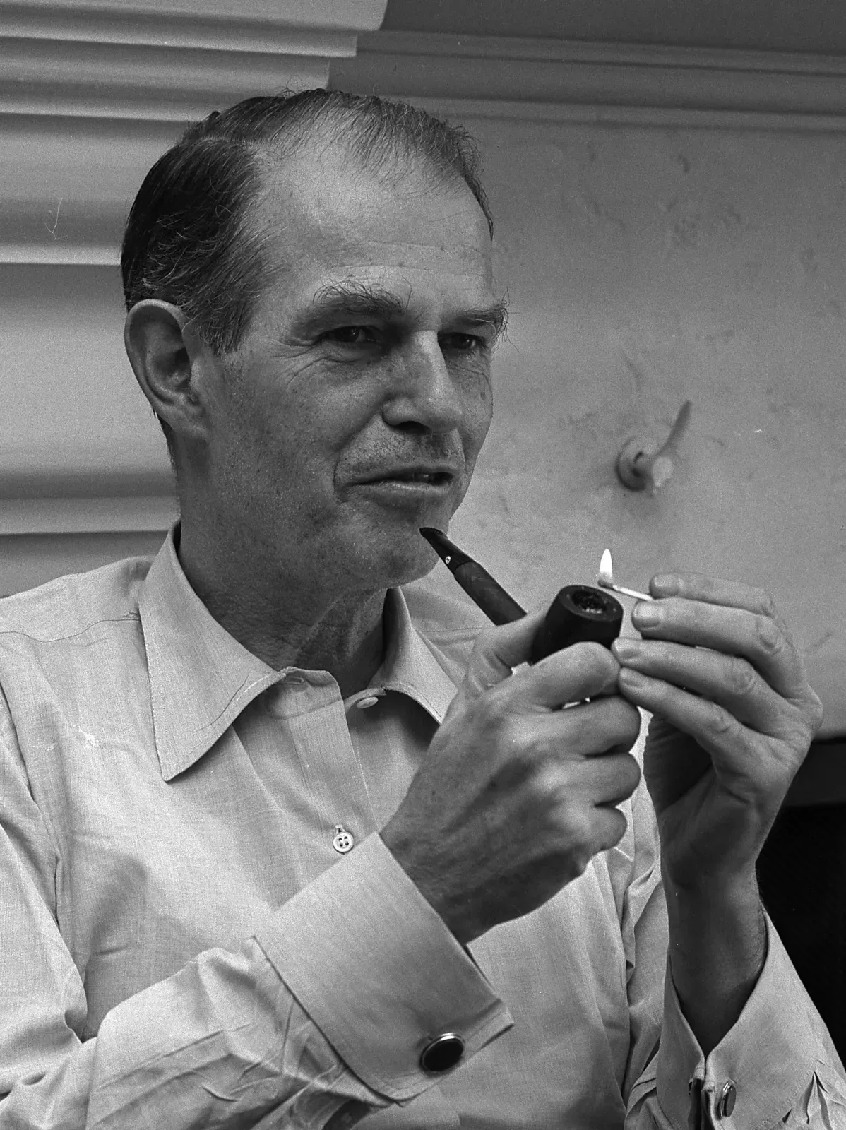 Alger Hiss, photographed in 1965