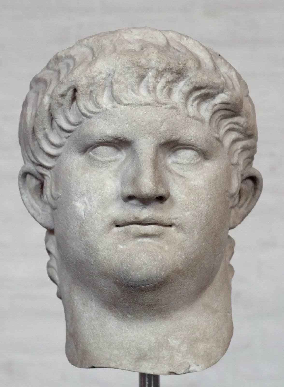 Marble bust of the Roman emperor Nero, Glyptothek, Munich