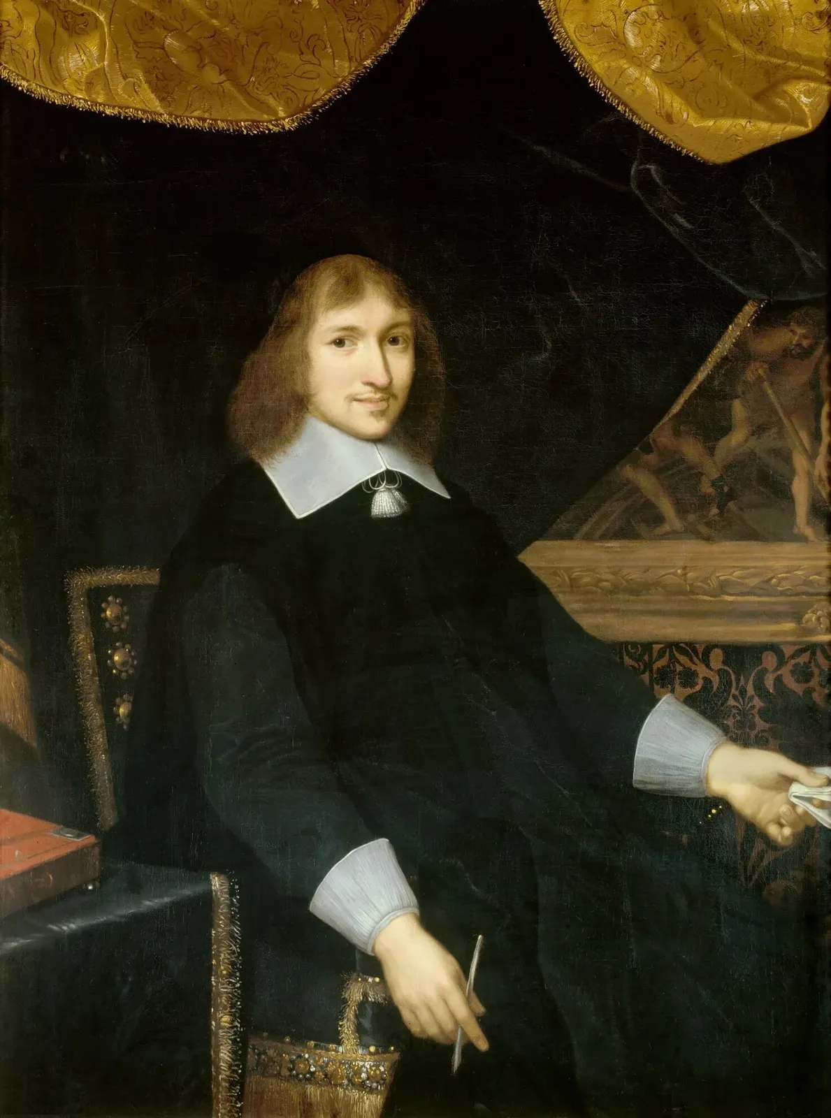 Portrait of Nicolas Fouquet by Charles Le Brun, 17th century