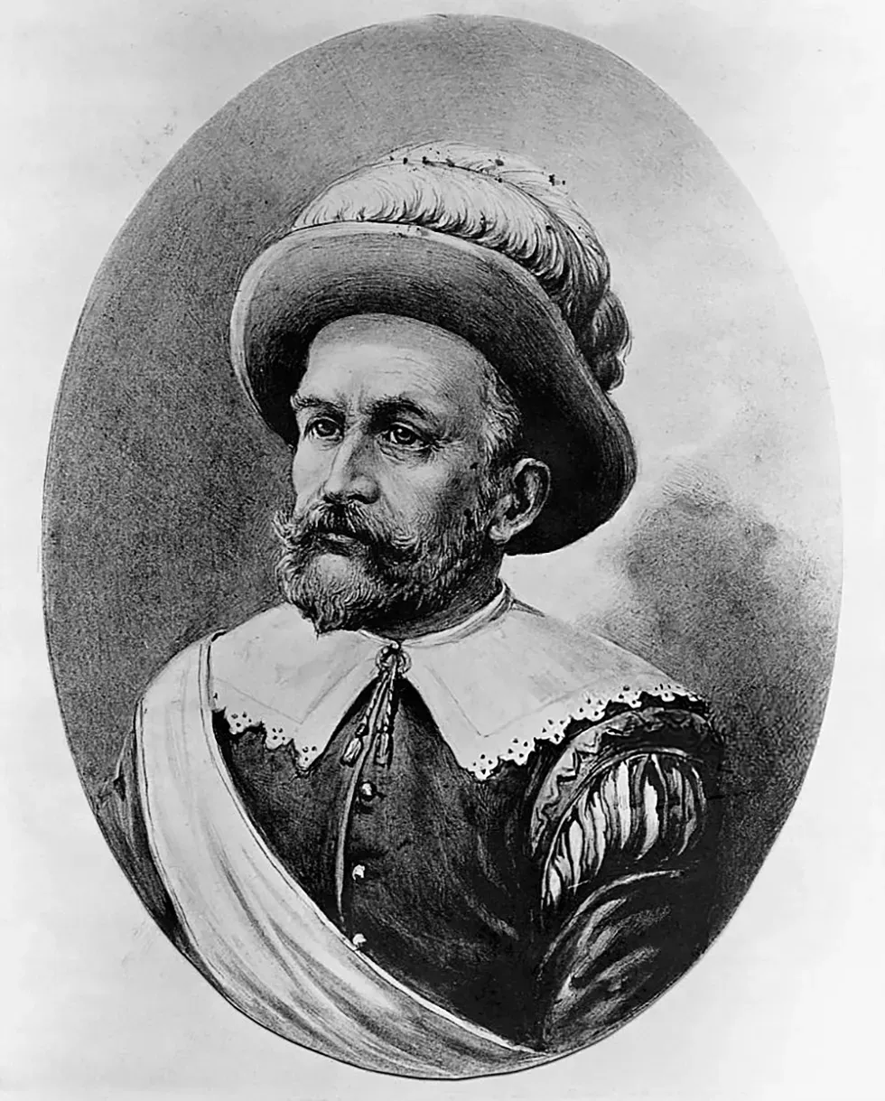 Portrait of Peter Minuit, director-general of New Netherland