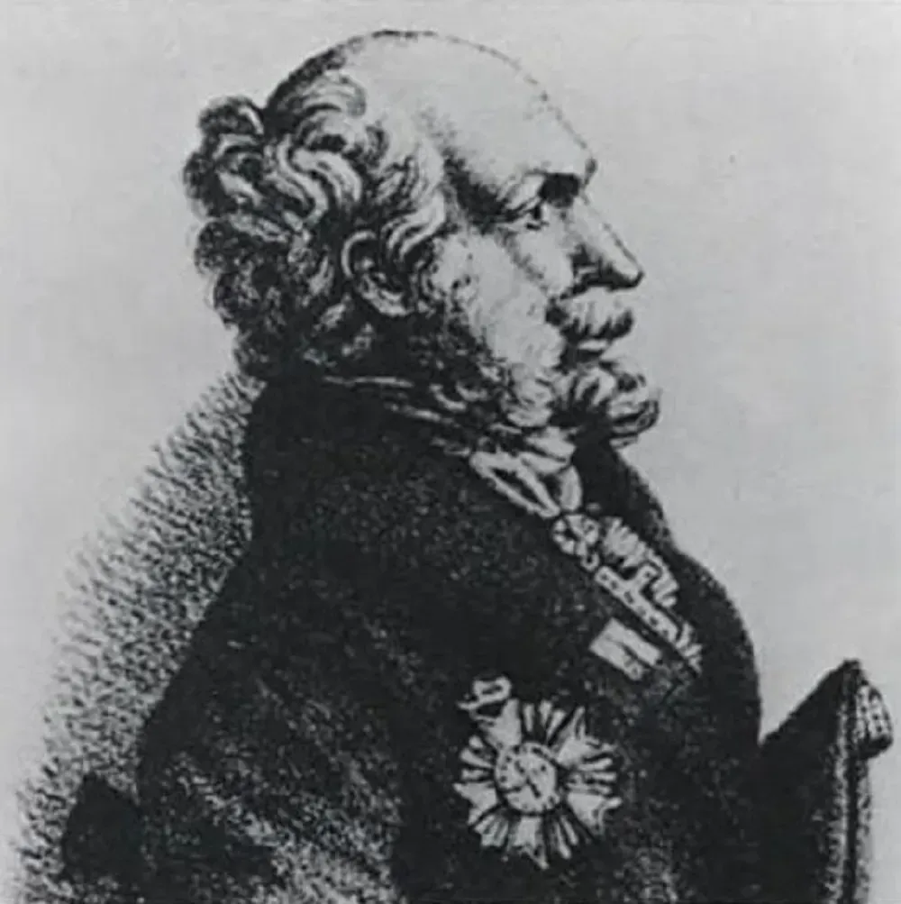 Portrait of Georg Anton Schäffer, Russian-American Company agent in Hawaii