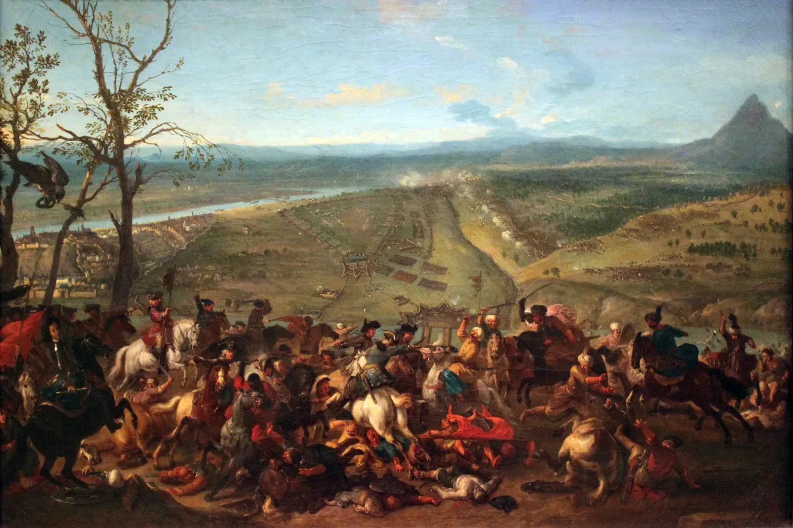 The conquest of Belgrade in 1717, painting by Jan van Huchtenburg, 1720
