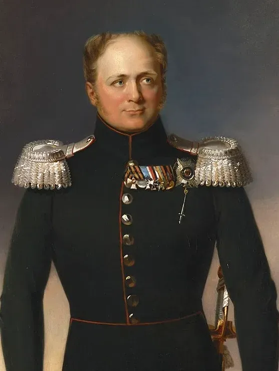 Portrait of Tsar Alexander I of Russia by George Dawe, c. 1818–1825