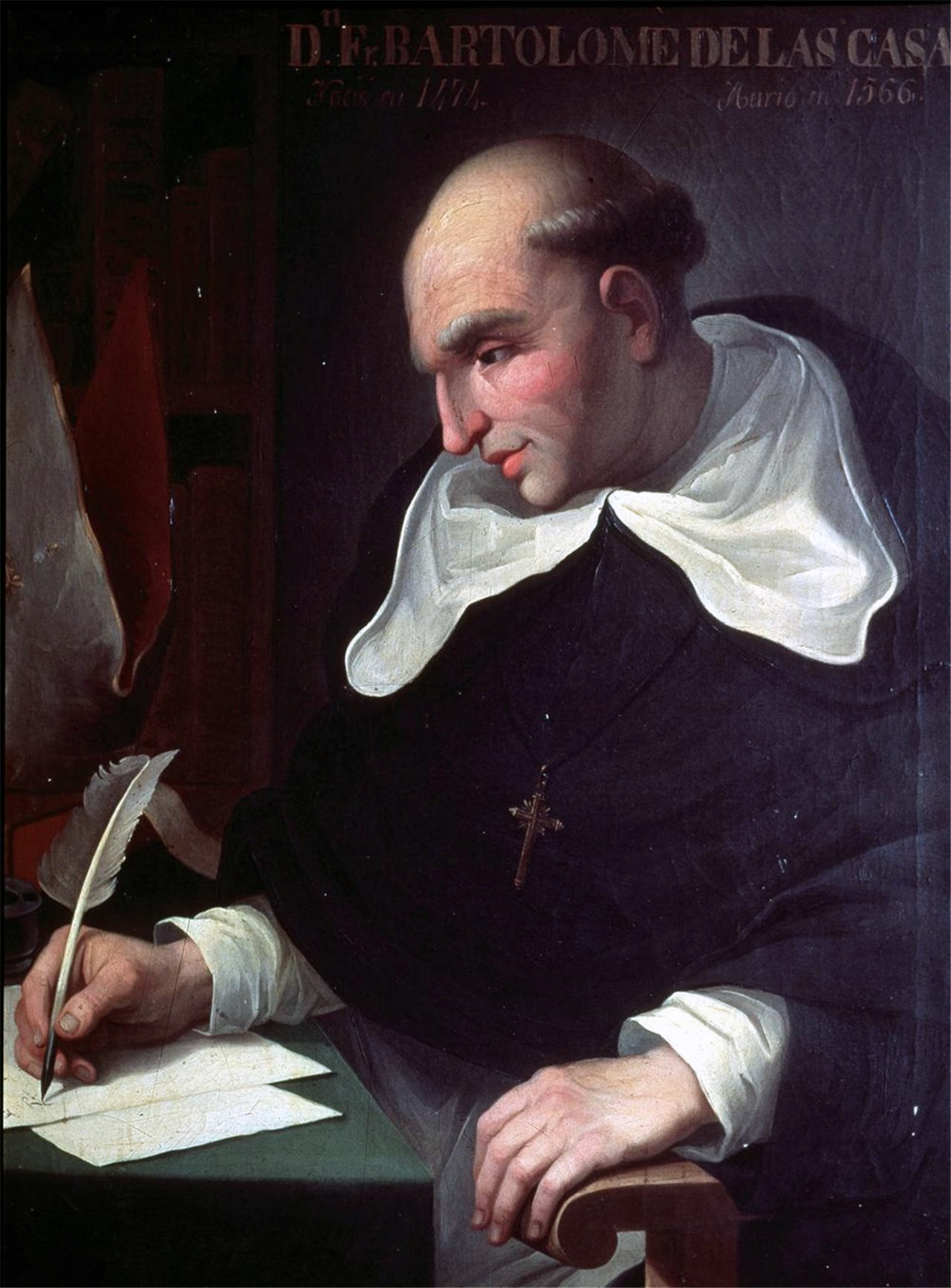 Portrait of Fray Bartolomé de las Casas