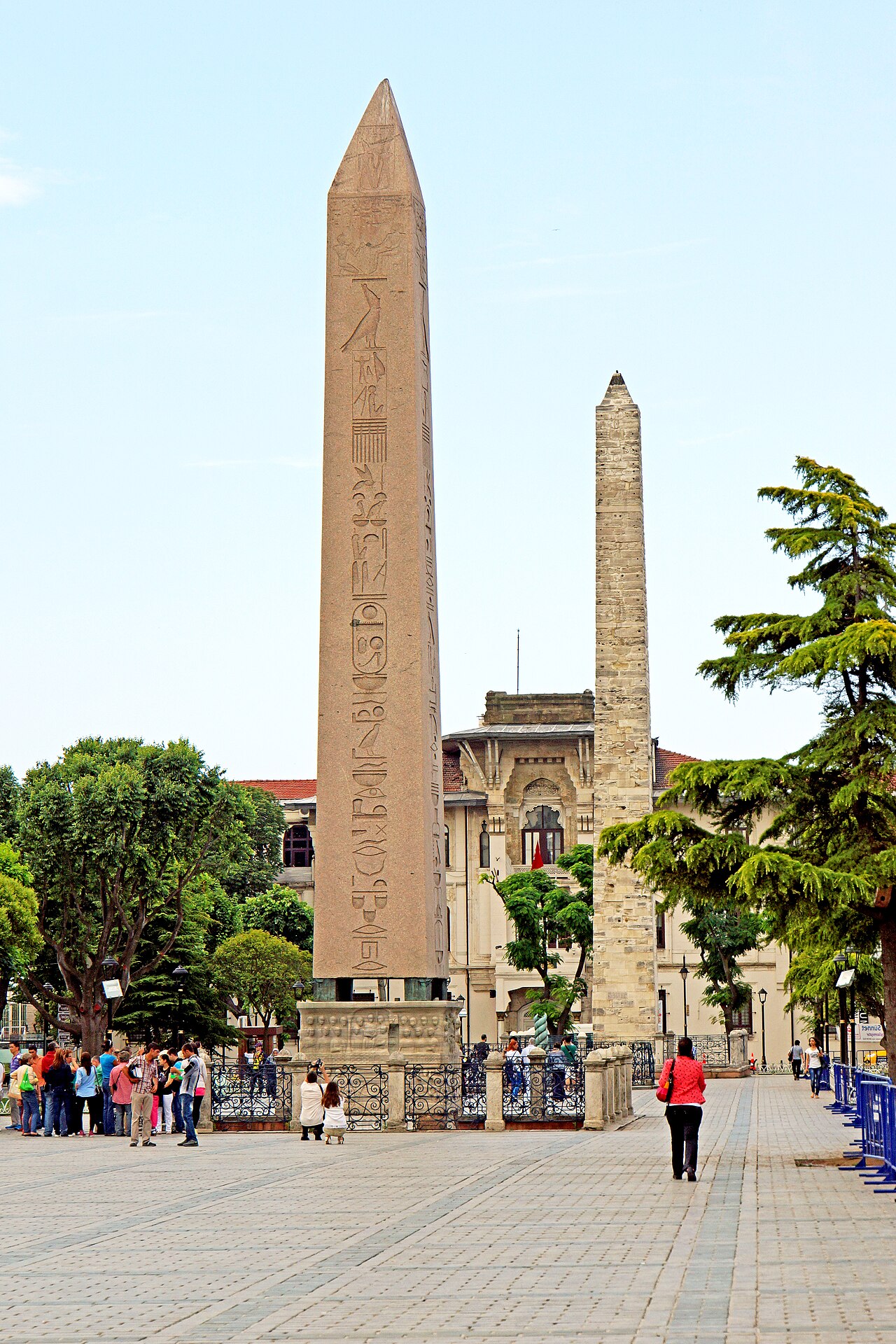 The Hippodrome of Constantinople in Istanbul, where the Nika riots culminated in 532.
