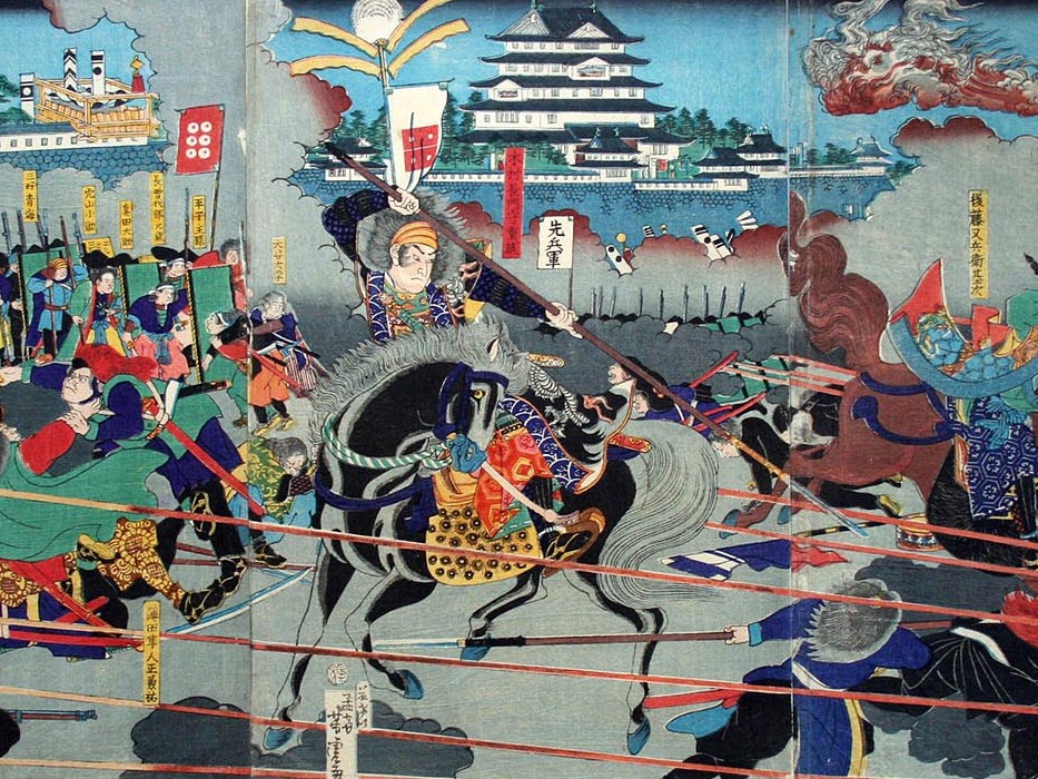 Painting of the Siege of Osaka, 1614–1615