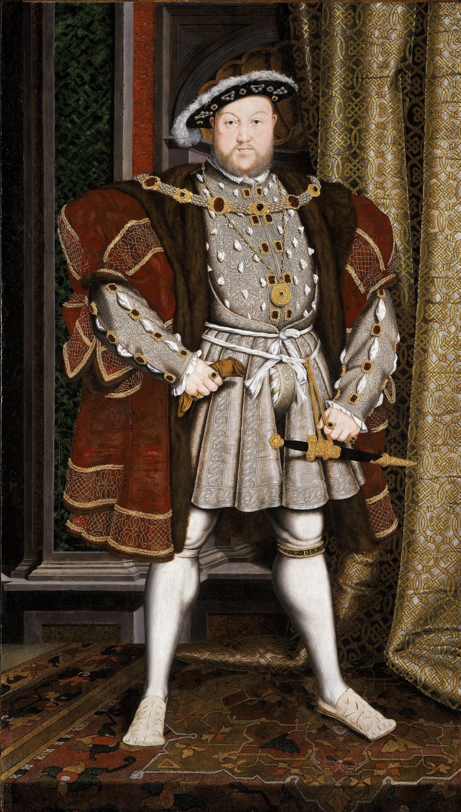 Portrait of Henry VIII of England after Hans Holbein the Younger